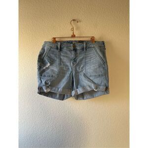 Torrid high rise denim shorts size‎ 14